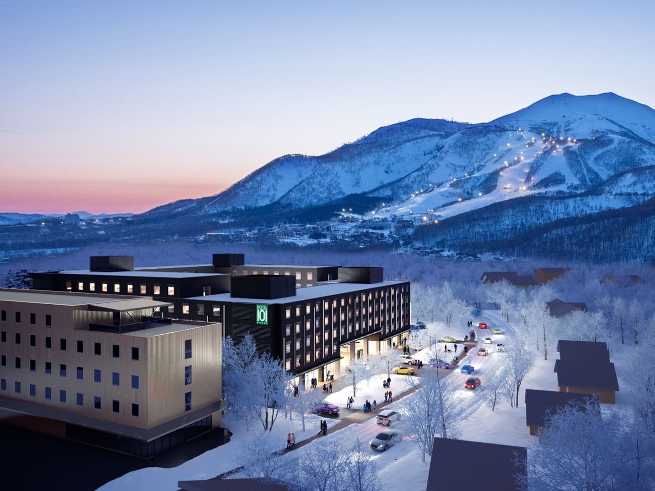 北海道二世谷-觀光滑雪勝地-HOTEL 101飯店投資(日)