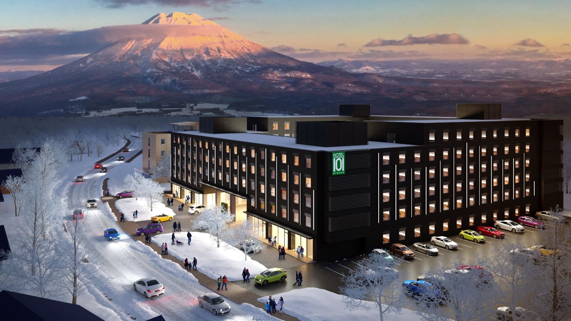 北海道二世谷-觀光滑雪勝地-HOTEL 101 飯店投資(日)